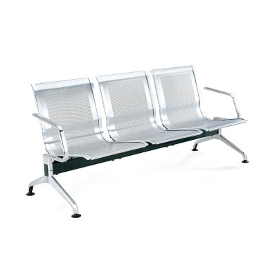 chair for airport stainless steel public airport bench chair