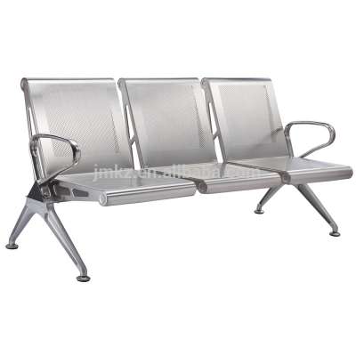 stainless steel 3-seater airport waiting chair hospital waiting chair seating